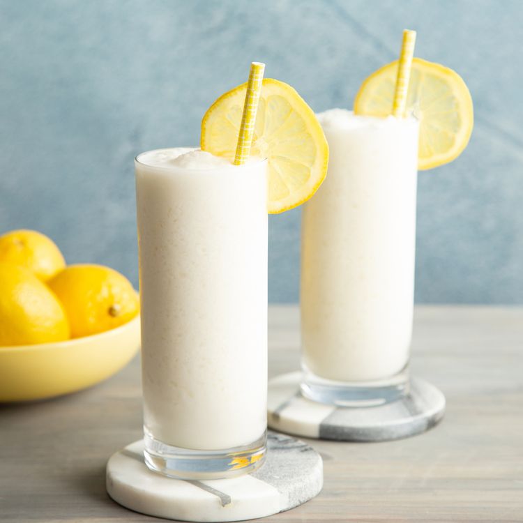Crema de látigo de limonada congelada (para 2 vasos)