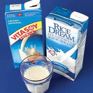 Yogurt de vainilla de leche de arroz